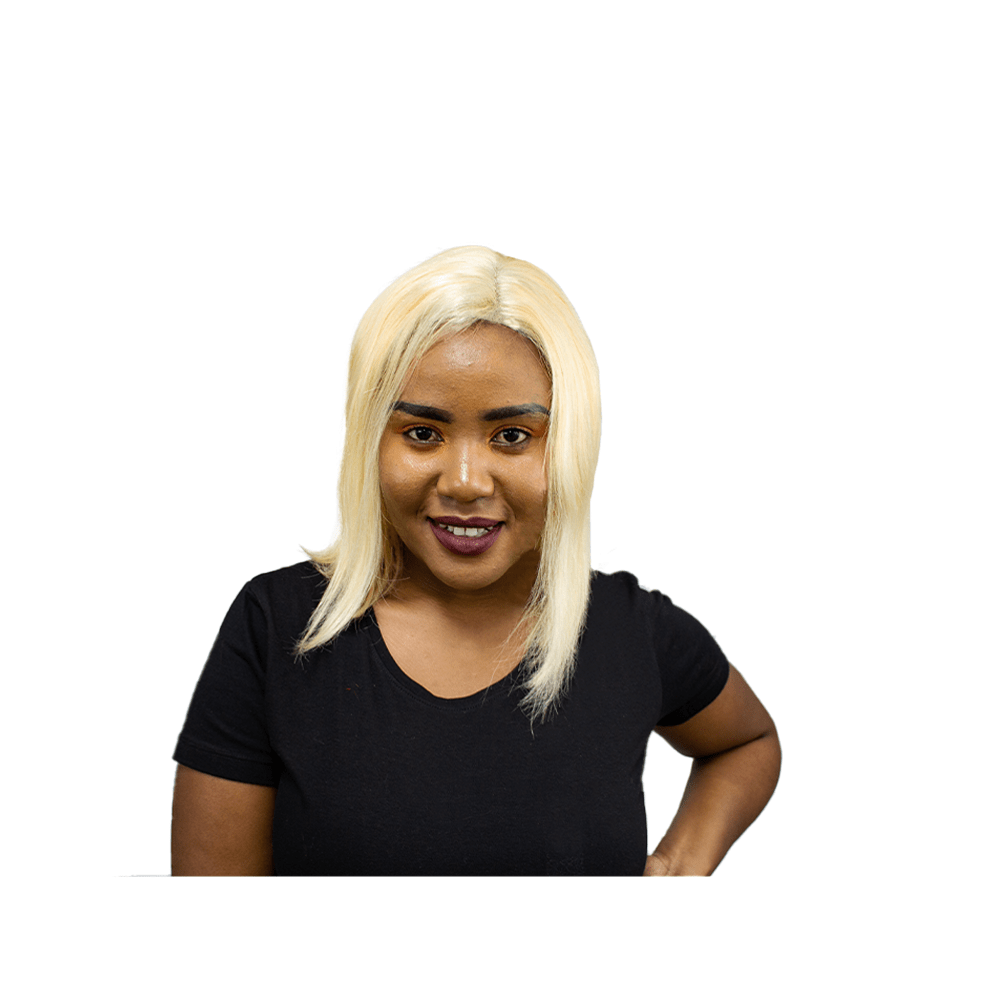 T - Frontal Bob 13A 14" (27) Lace Wig Blonde - BLAQUE MANGO