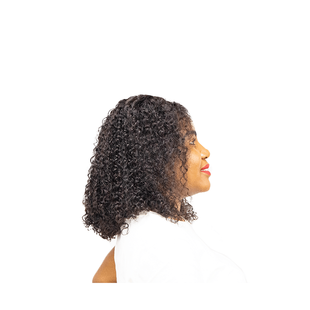 Deep Curly 13A 16'' (N) Frontal Lace Wig - Jerry - BLAQUE MANGO
