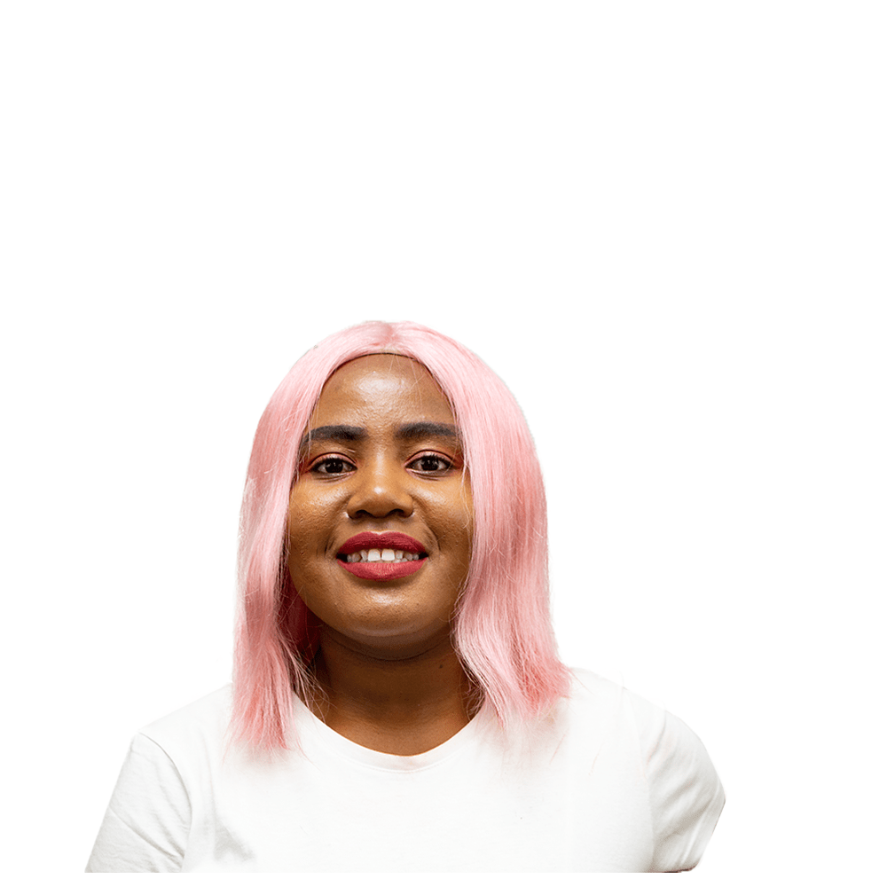T - Frontal Bob 13A 14" (Pink) Lace Wig - BLAQUE MANGO