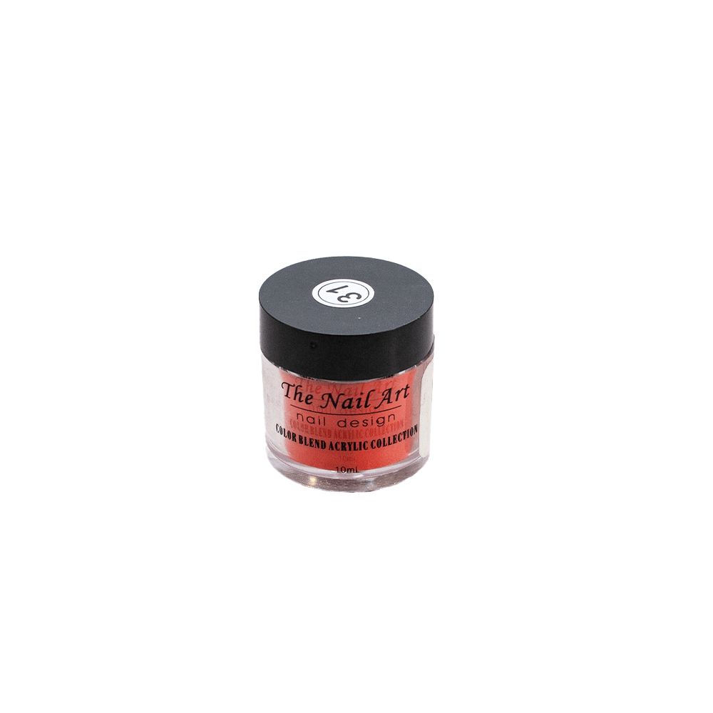 The Nail Art(31) Nail Design color Blend Acrylic Powder - BLAQUE MANGO
