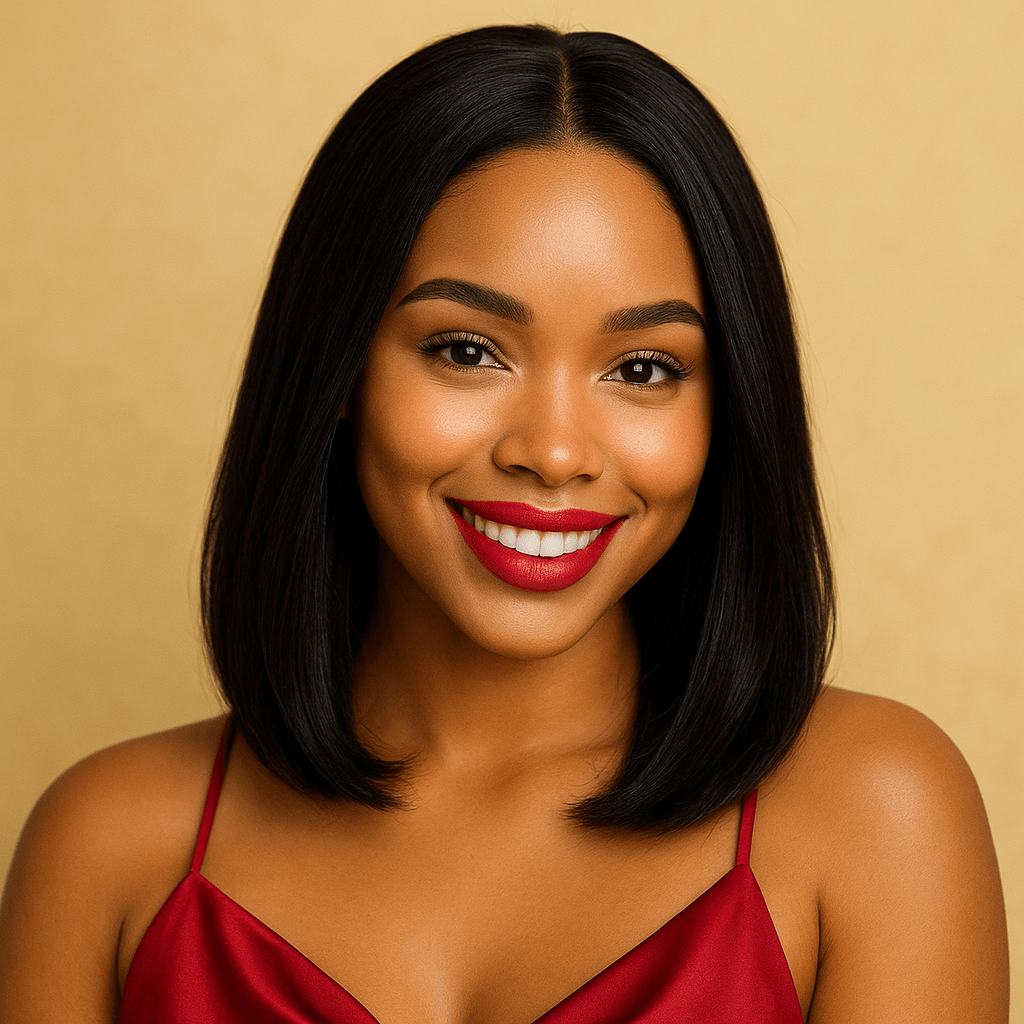 15A Peruvian 10" DDrwan 150g 13x4 Lace Wig NC STW - BLAQUE MANGO