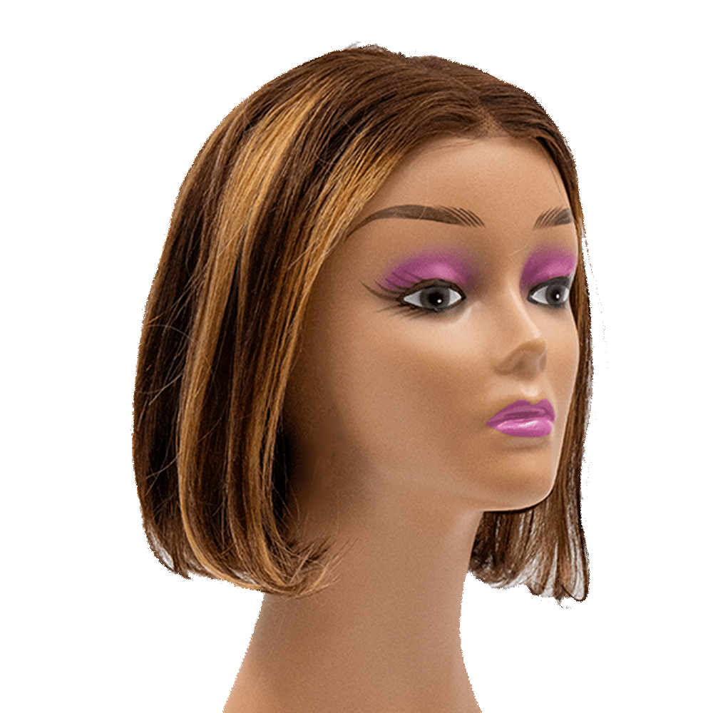 15A Peruvian 8''DDrwan 140 13*4 Lace Wig HH STW - BLAQUE MANGO