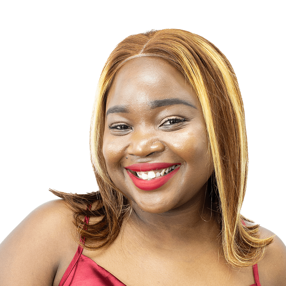 15A Brazillian 14" SDrwan 250g 13x4 Lace Wig HH STW - BLAQUE MANGO