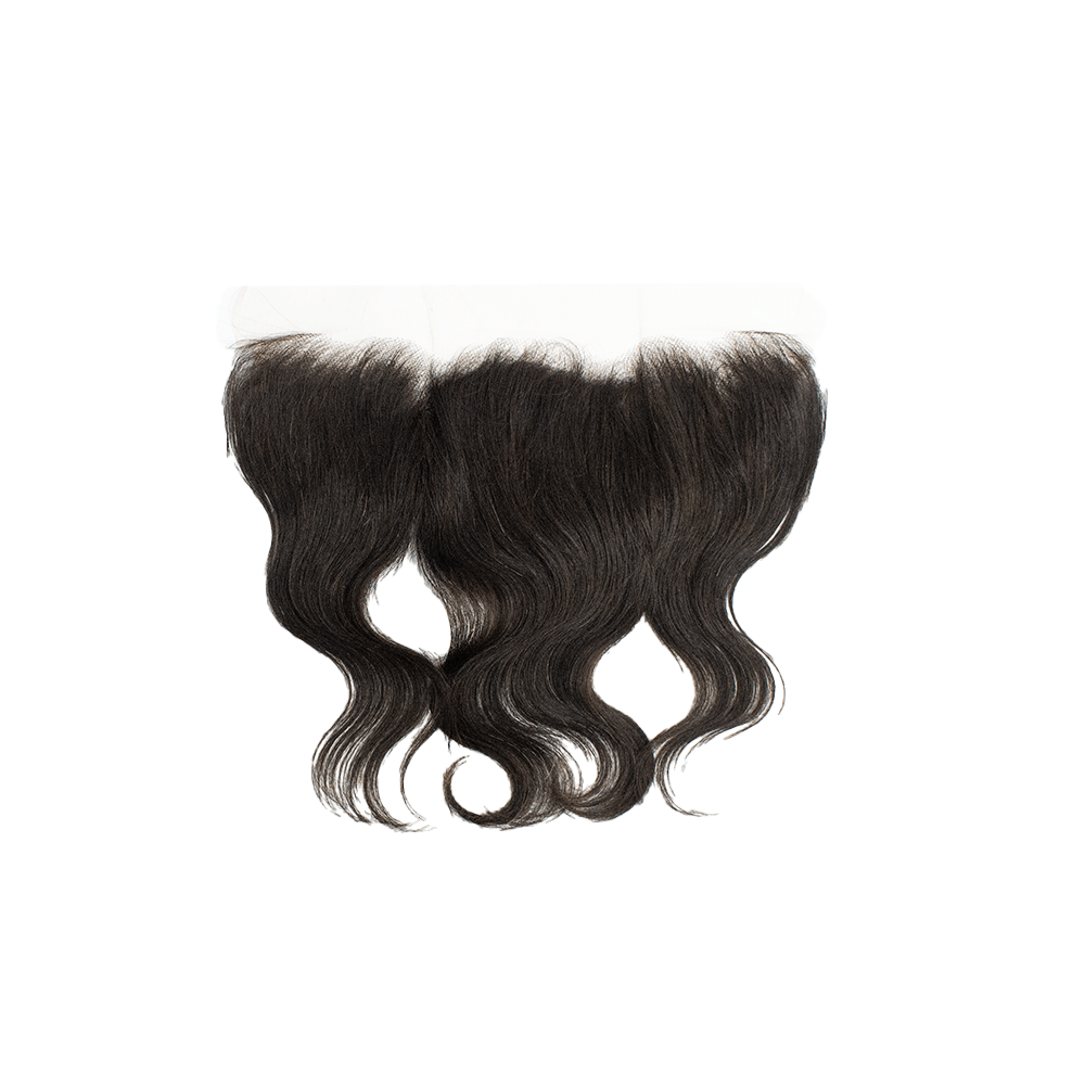 12" 35 Lace Frontal Closure [100% Human Hair] [NC/BW] - BLAQUE MANGO