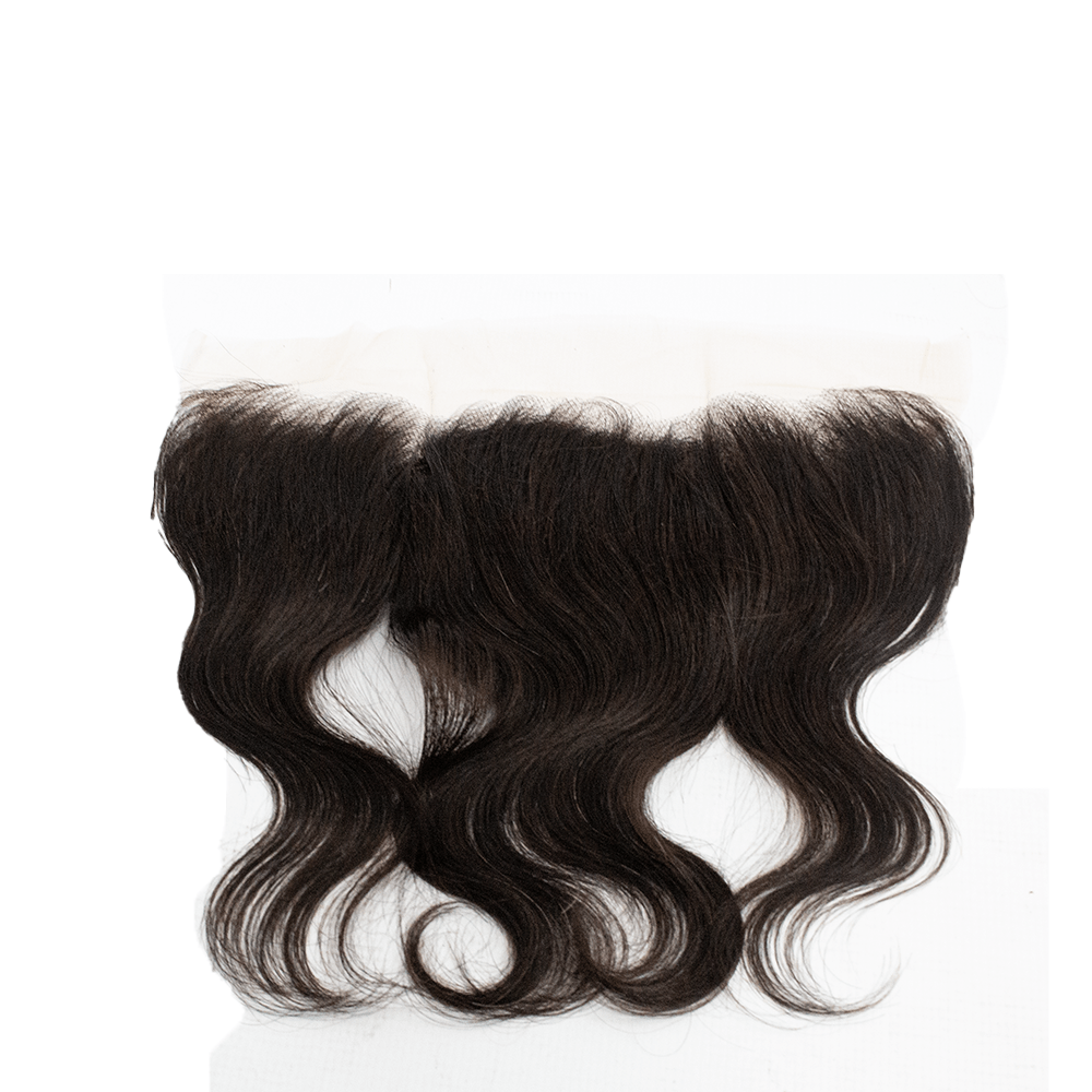 12" 35 Lace Frontal Closure [100% Human Hair] [NC/BW] - BLAQUE MANGO