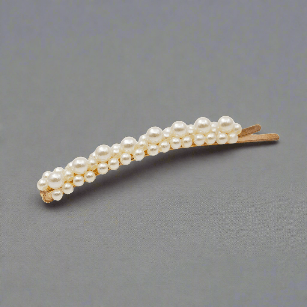 Hair Pearls White [XL - 04] - BLAQUE MANGO