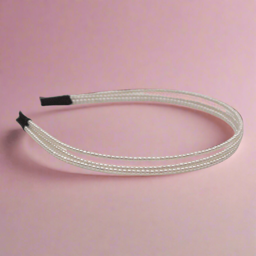 Hair Pearls White [XL - 09] - BLAQUE MANGO