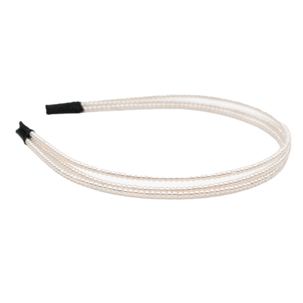 Hair Pearls White [XL - 09] - BLAQUE MANGO