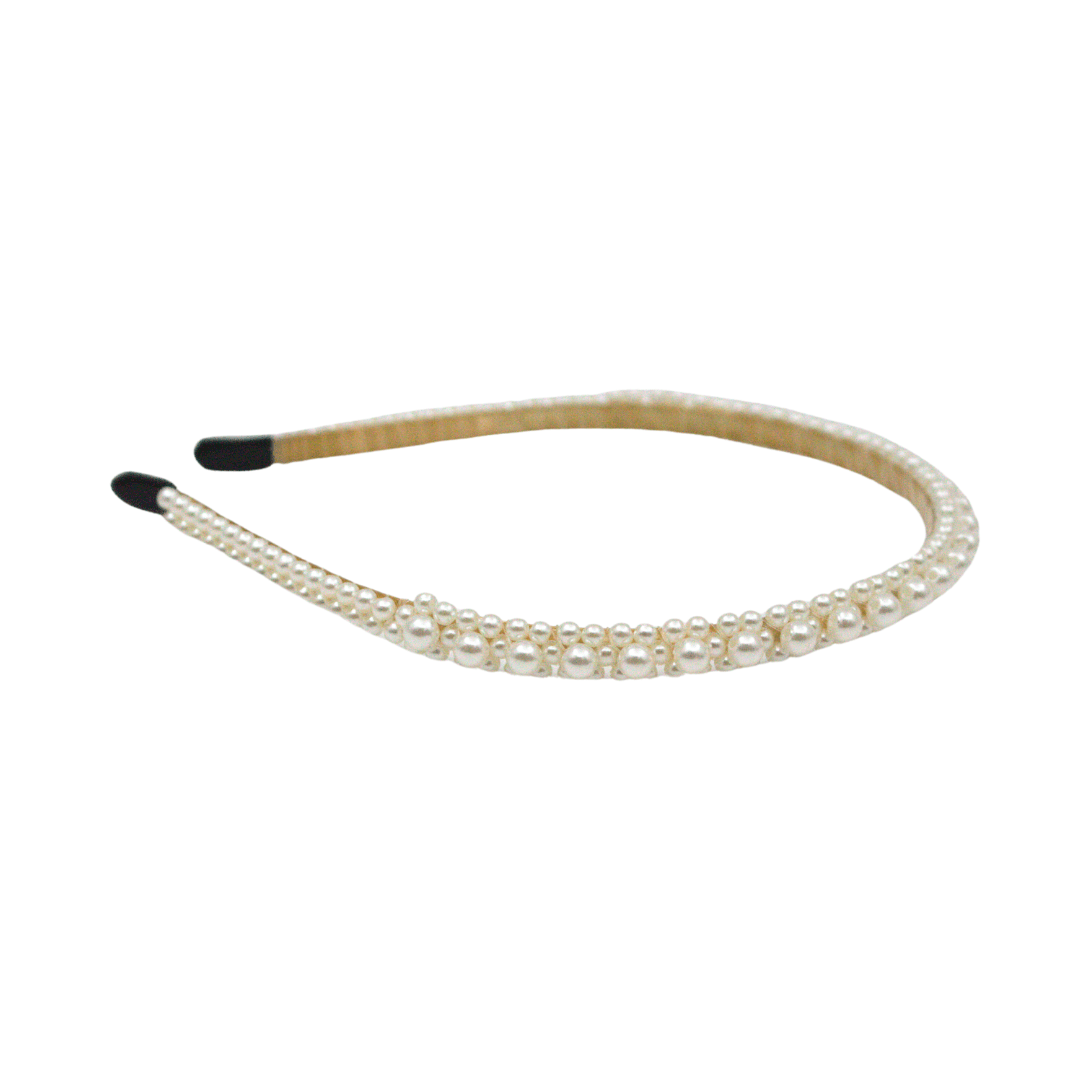 Hair Pearls White [XL - 10] - BLAQUE MANGO