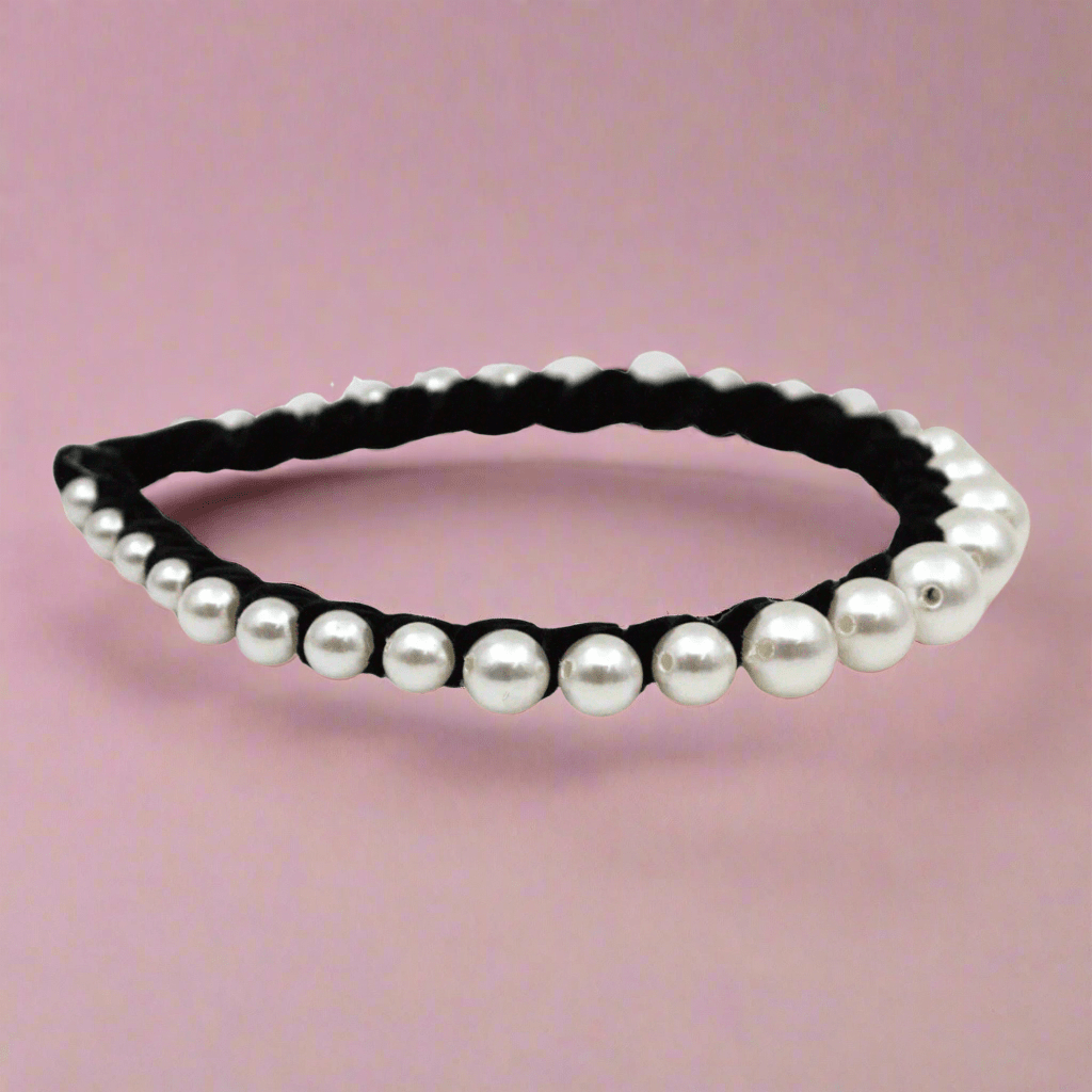 Hair Pearls White [XL - 11] - BLAQUE MANGO