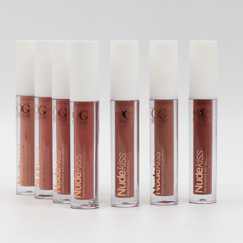OG Nudekiss Lip Gloss 8 Colours [C1923] - BLAQUE MANGO