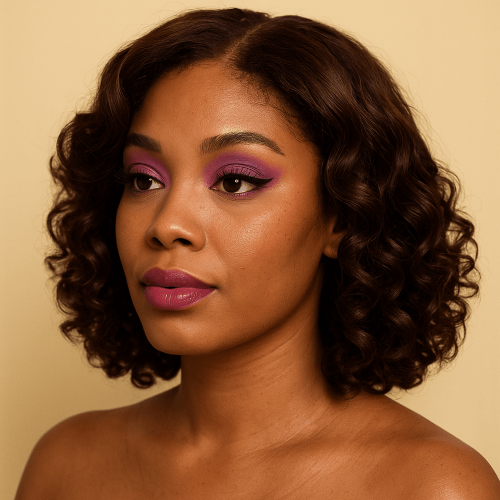 
                  
                    Glueless Wig 14'' 4x4 Bouncy Curly 220G 4 - BLAQUE MANGO
                  
                