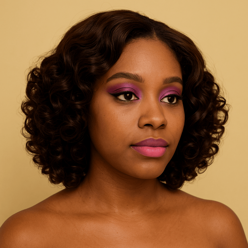 
                  
                    Glueless Wig 14'' 4x4 Bouncy Curly 220G 4 - BLAQUE MANGO
                  
                