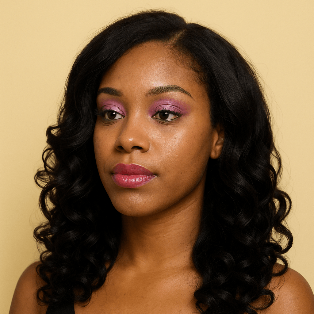 Glueless Wig 20" 4x4 Bouncy Curly 280G NC - BLAQUE MANGO