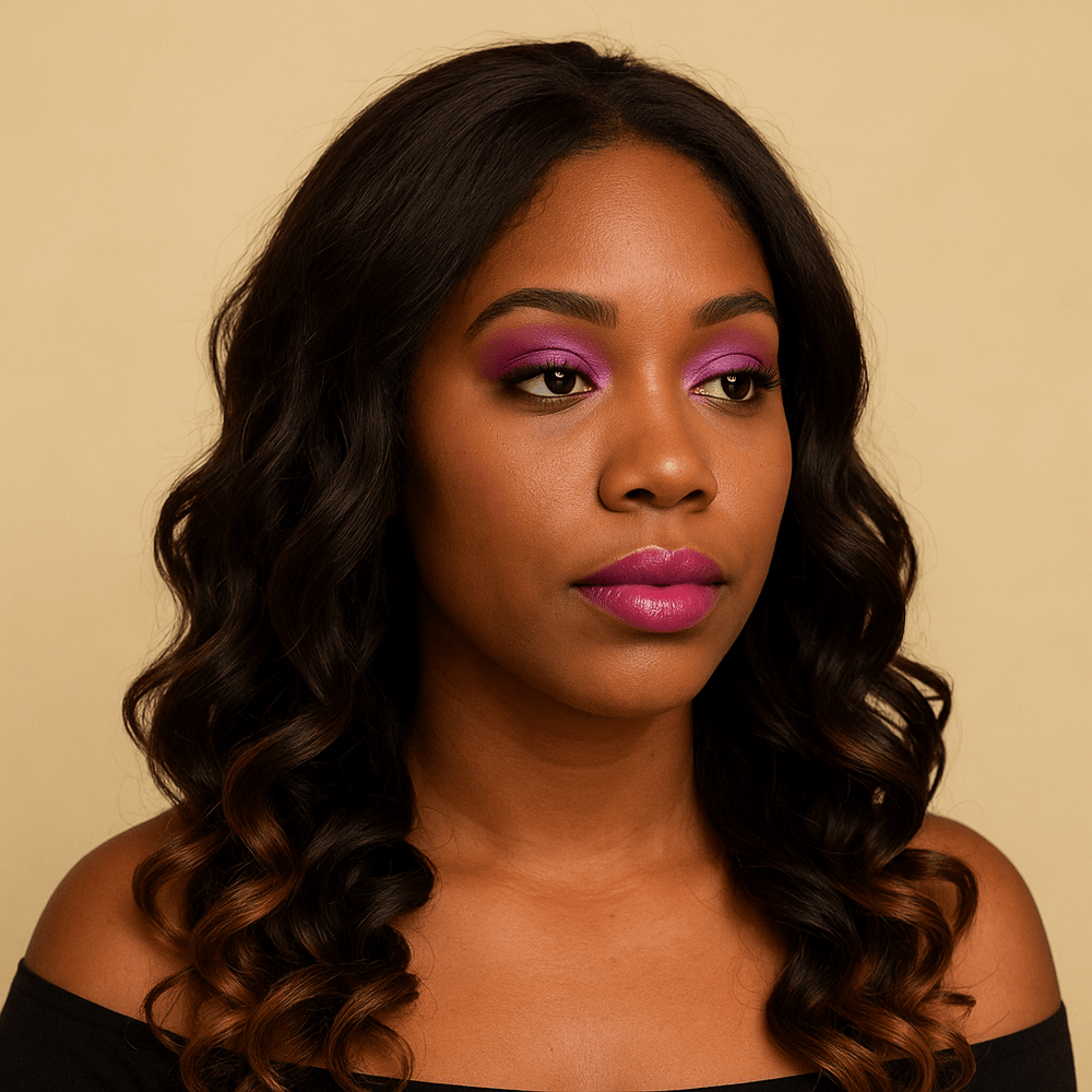 
                  
                    Glueless Wig 20 - 24'' 4x4 Bouncy Curly 280G T4/30 - BLAQUE MANGO
                  
                