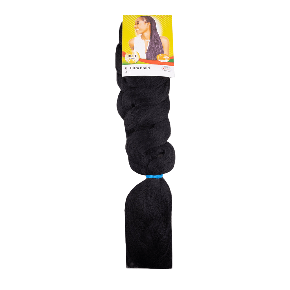 Xpression Ultra Braiding Hair Black - 1 - BLAQUE MANGO