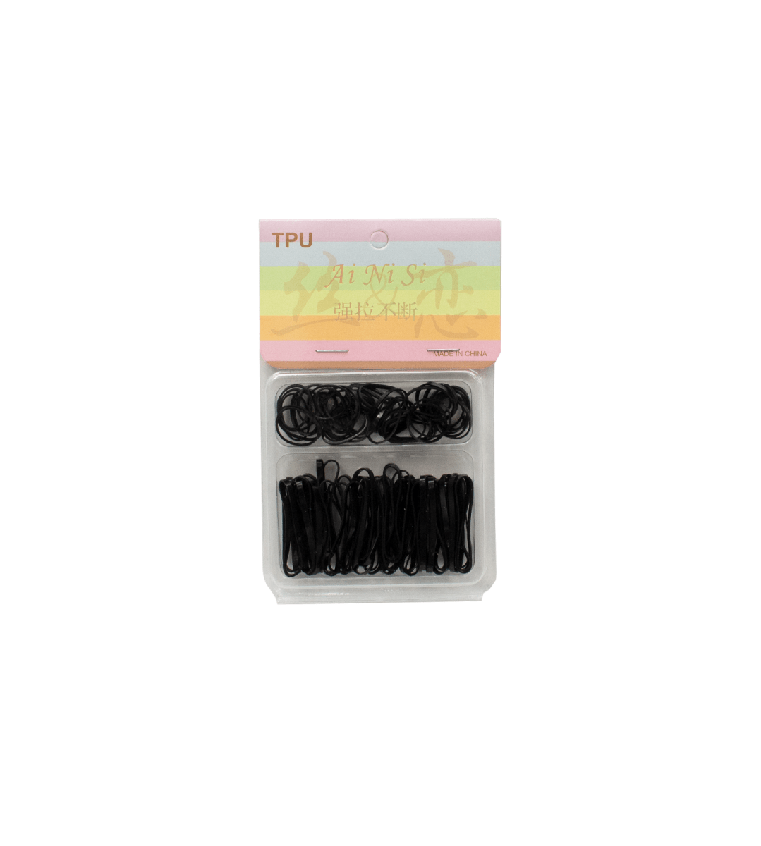 Pony Elastic Bands Black EL - CQH178B - BLAQUE MANGO