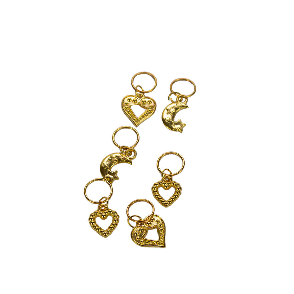 Hair Gold Rings HR - CTC - 260 - BLAQUE MANGO