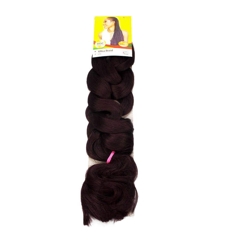 Xpression Ultra Braiding Hair 99J (Dark Burgandy) - BLAQUE MANGO