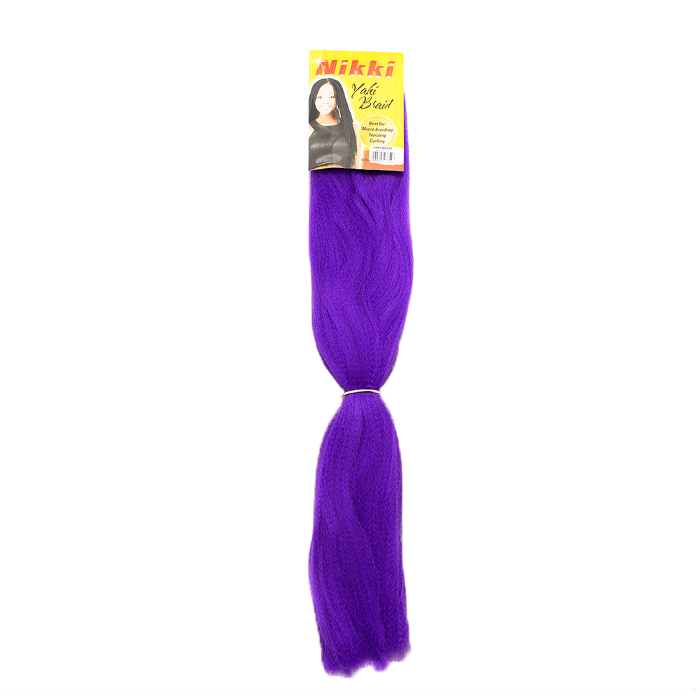 Nikki Yaki Braid Purple - BLAQUE MANGO