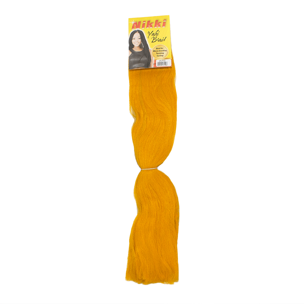 Nikki Yaki Braid Yellow - BLAQUE MANGO