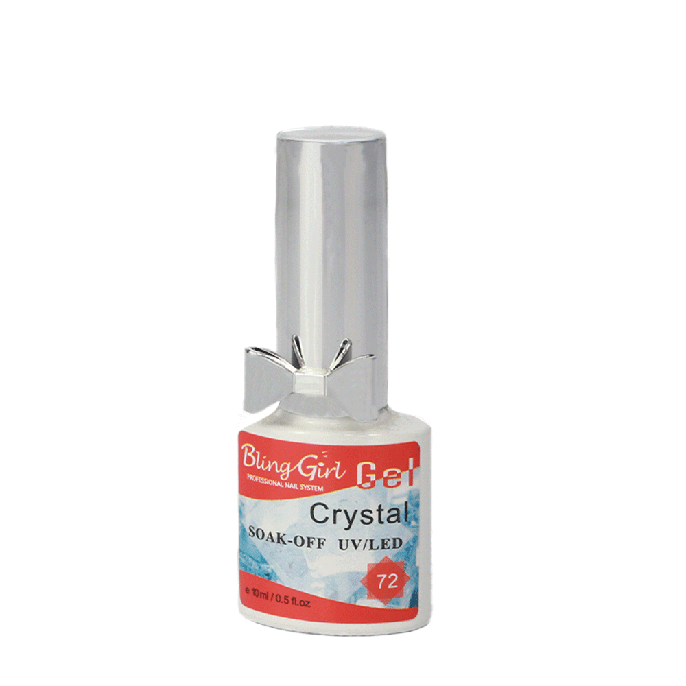 Bling Girl Crystal Gel 72 10ml - BLAQUE MANGO