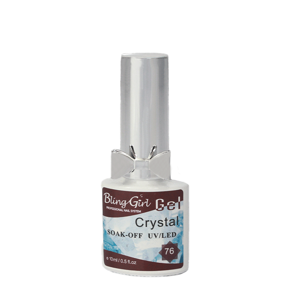 Bling Girl Crystal Gel 76 10ml - BLAQUE MANGO