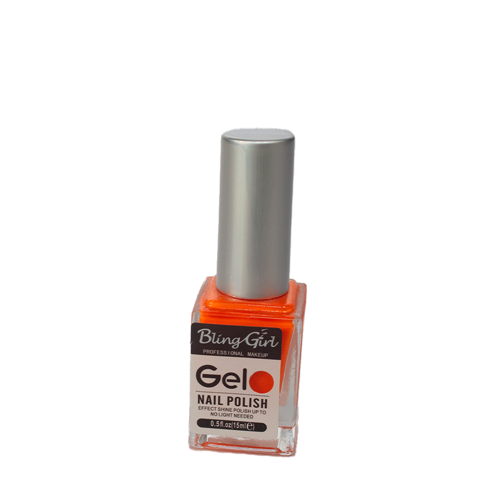 Bling Girl Gel Color Nail Polish 15ml - BLAQUE MANGO