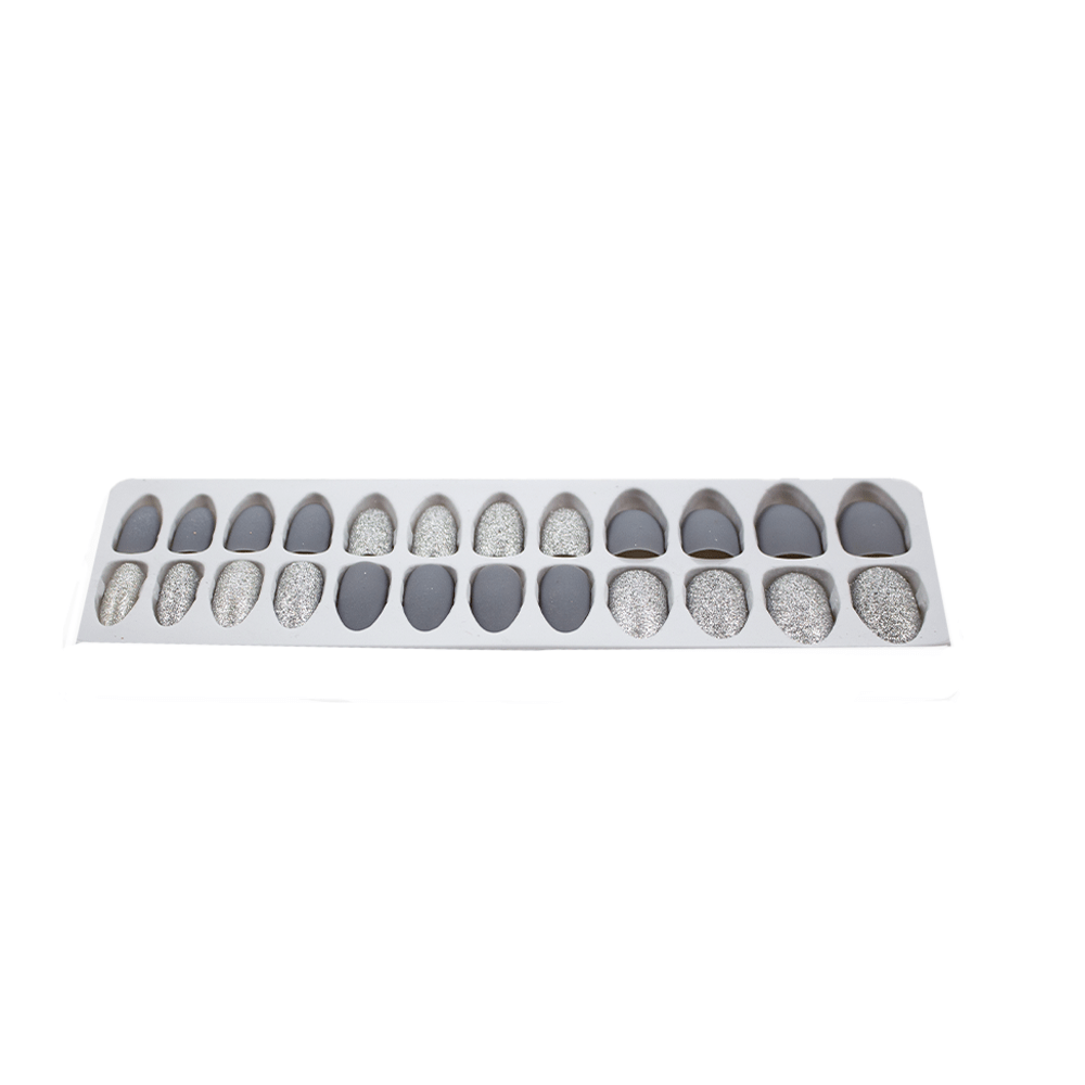 TY - CTC - 596 False Nails Glitters - BLAQUE MANGO