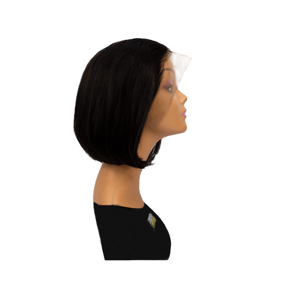 Frontal Bob 13A 10" (1B) Lace Wig - BLAQUE MANGO