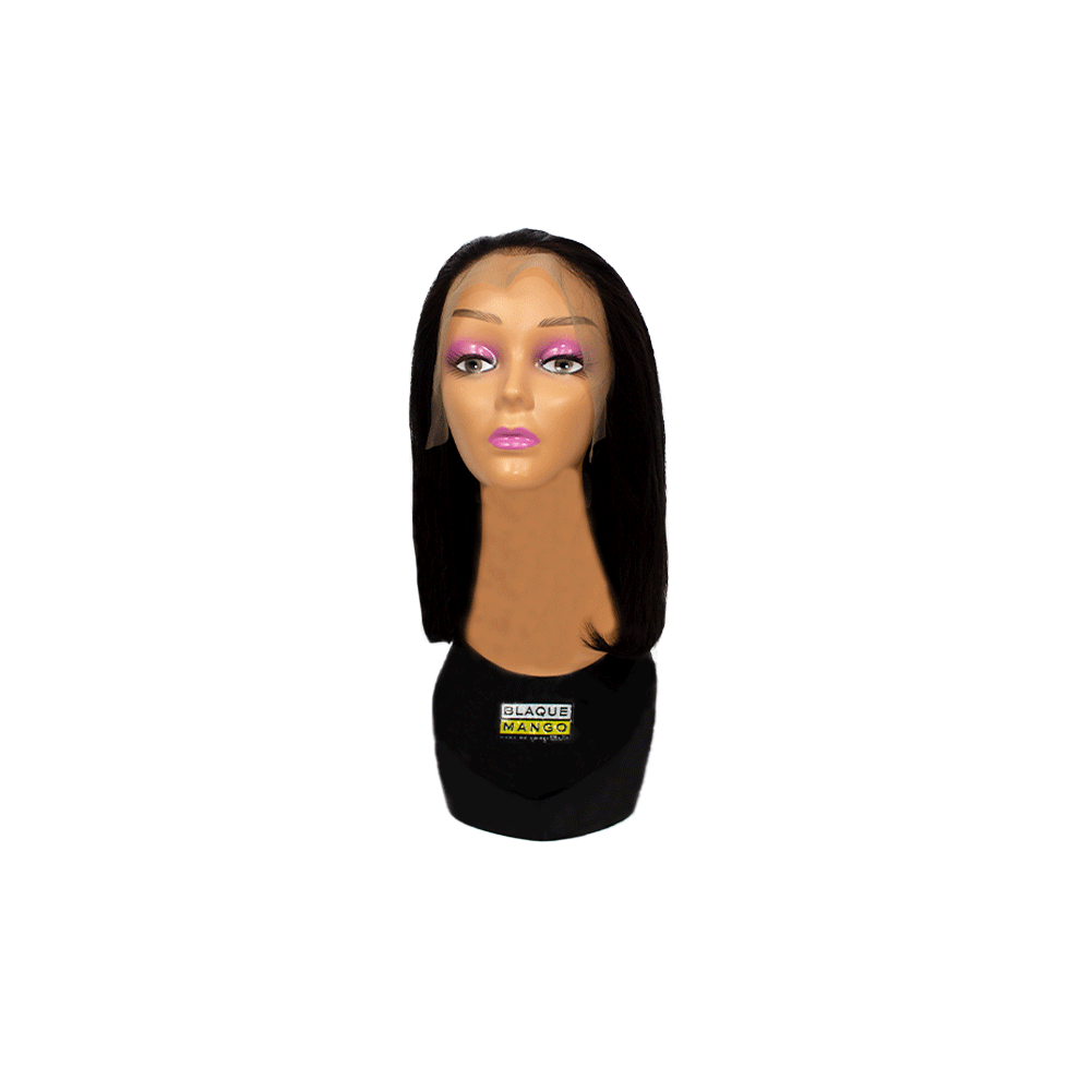 Frontal Bob 13A 14" (1B) Lace Wig - BLAQUE MANGO