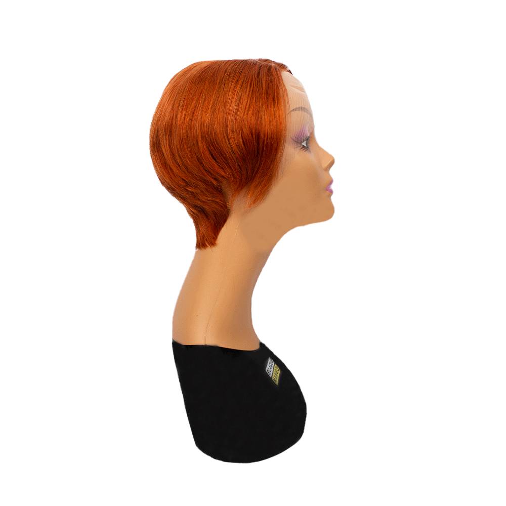 Side Pixie Cut 13A (350) Lace Wig - BLAQUE MANGO