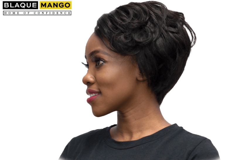 Side Pixie Cut 13A (350) Lace Wig - BLAQUE MANGO