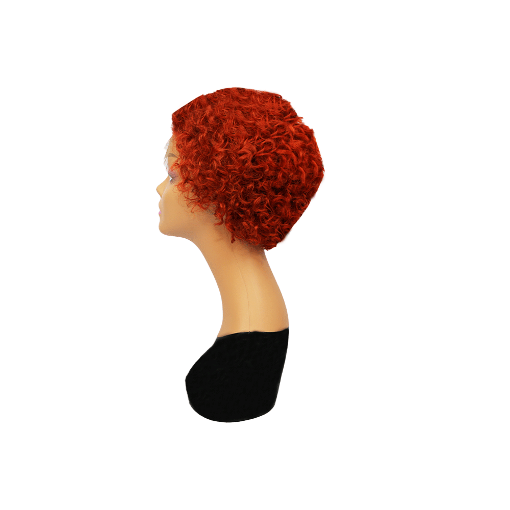 Natural Pixie 13A (350) Curly Lace Wig - BLAQUE MANGO